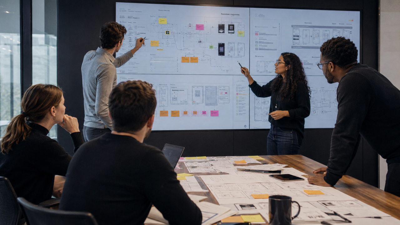 Team planning AI-led brand activation strategy